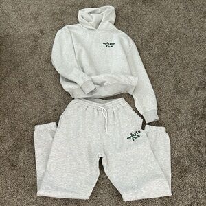 White fox sweat set